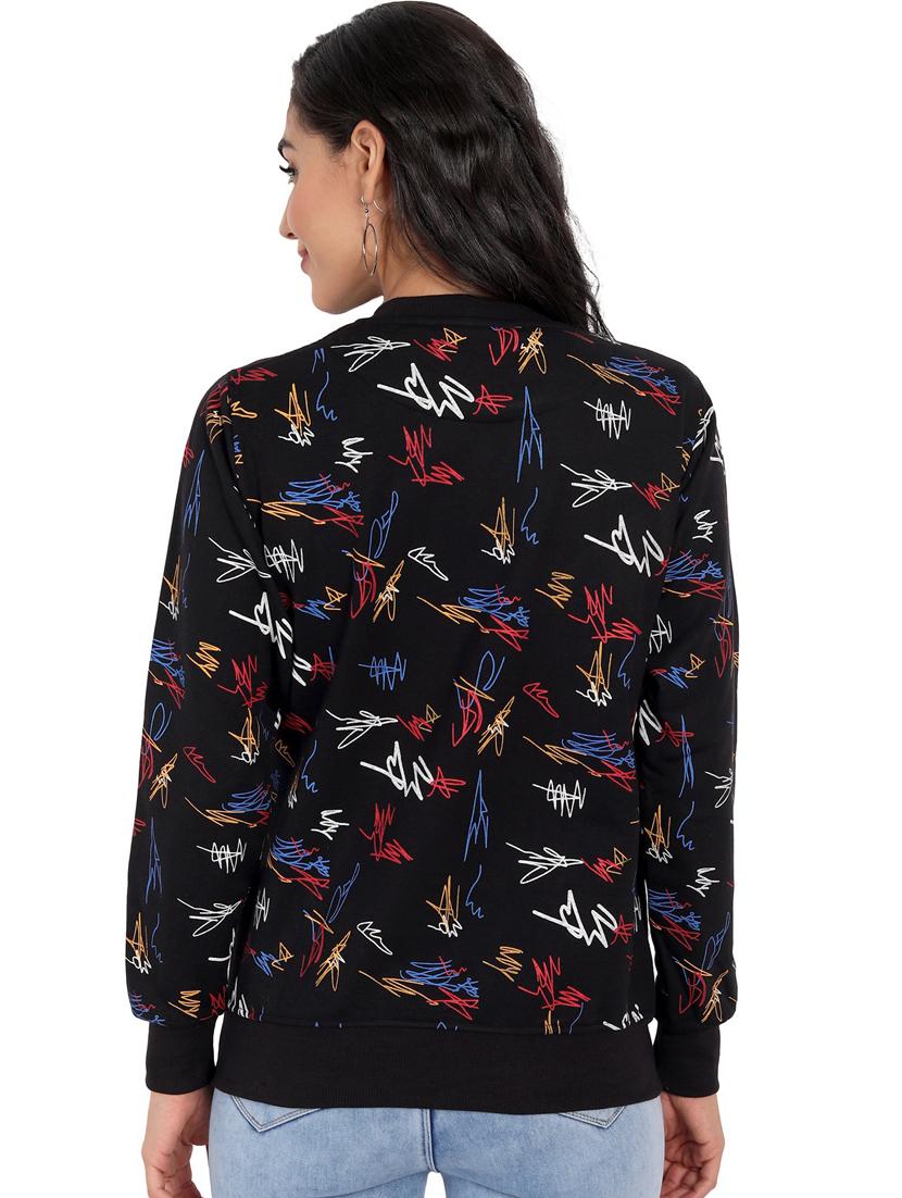 women printed sweatshirt - 20495892 - Standard Image - 2