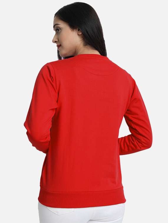 red fleece sweatshirt - 20495929 -  Standard Image - 2