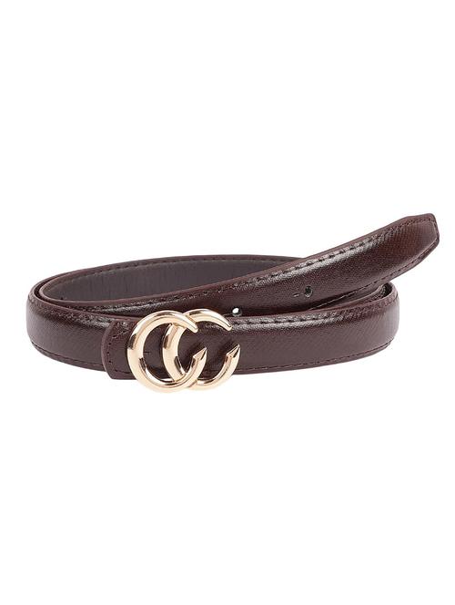 zevora leather belt for women and girls - 20496812 - Standard Image - 0