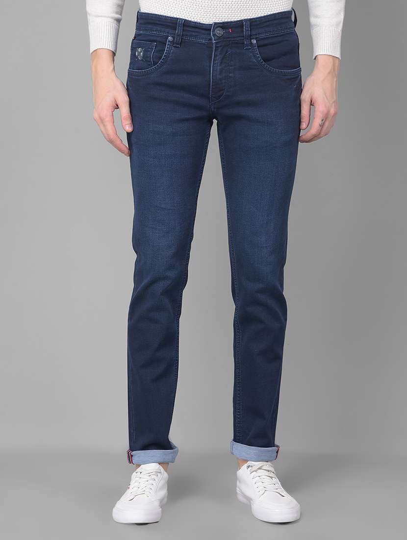 mens slim fit plain jeans