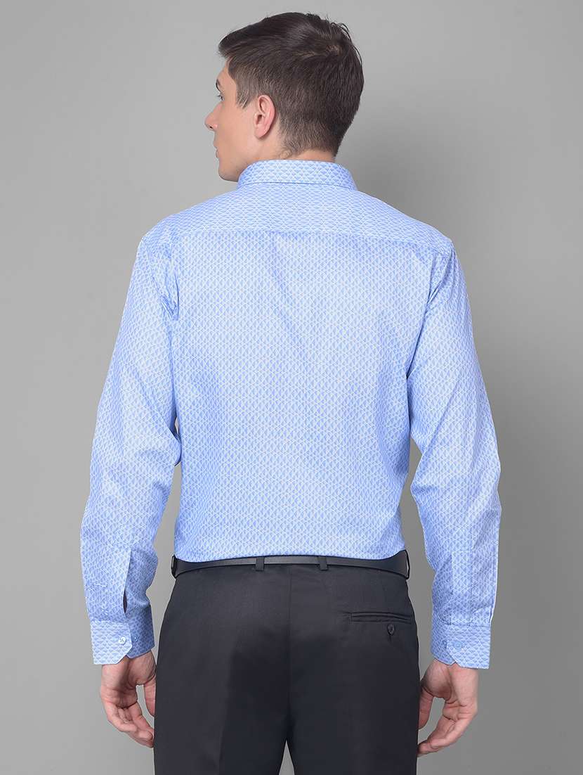 purist blue printed formal shirt - 20497255 - Standard Image - 2