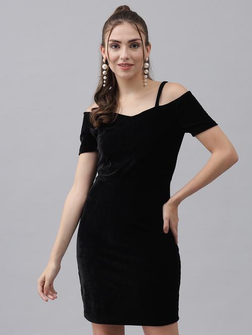 women solid bodycon dress - 20497747 - Standard Image - 0