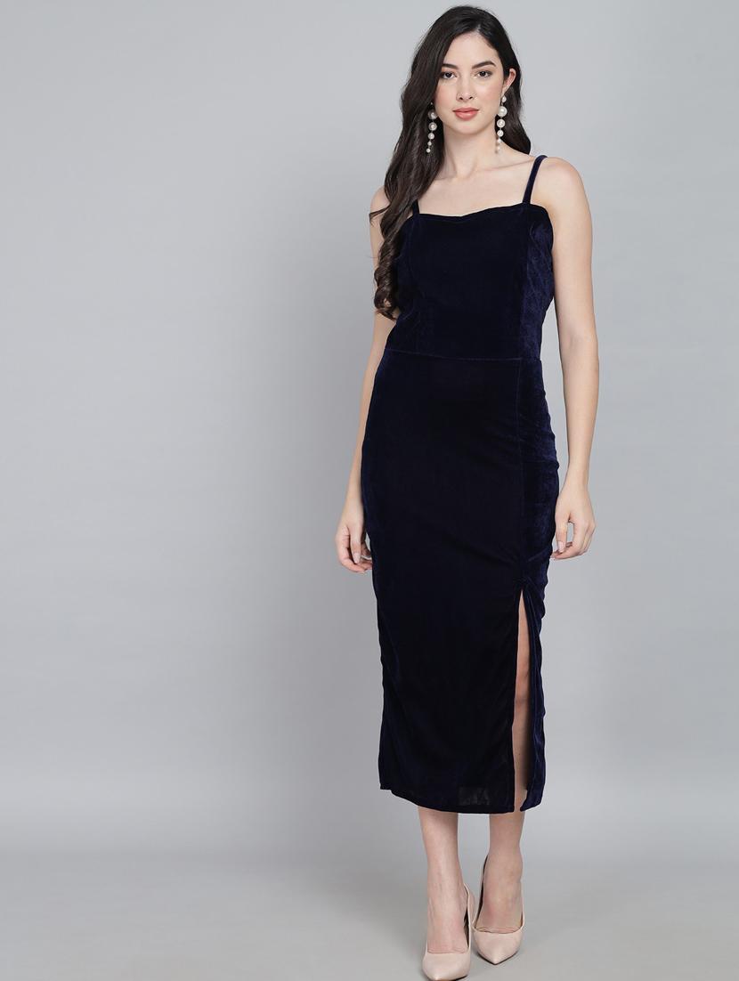 women solid sheath dress - 20497749 - Zoom Image - 0