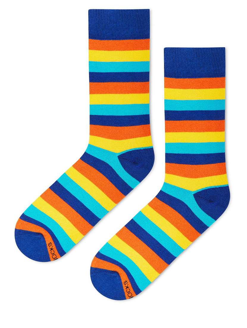 multi colored above angle length socks - 20497985 -  Standard Image - 2
