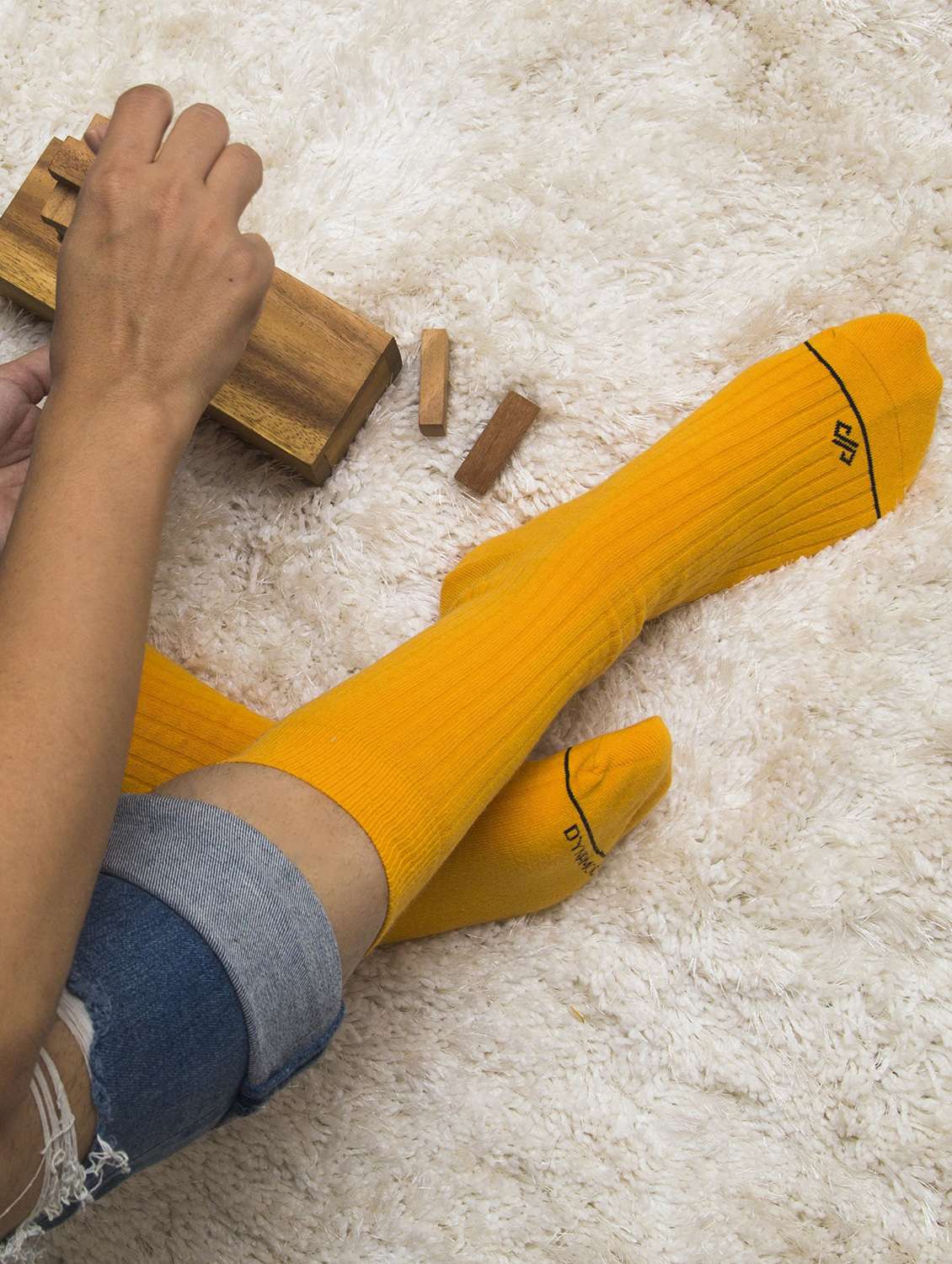 unisex solid above ankle length socks - 20498044 - Standard Image - 2
