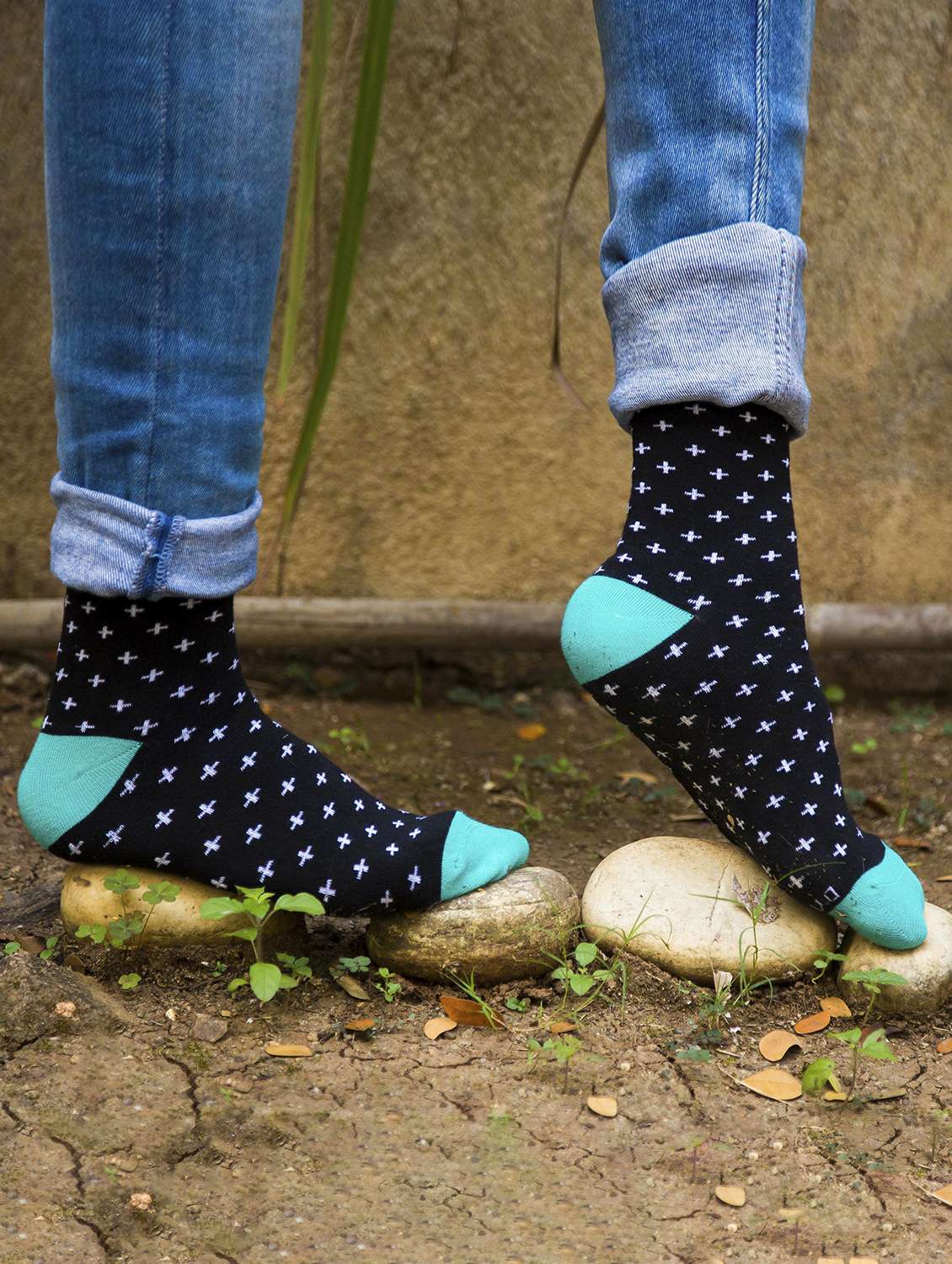 unisex multi colored above ankle length socks  - 20498087 -  Standard Image - 2