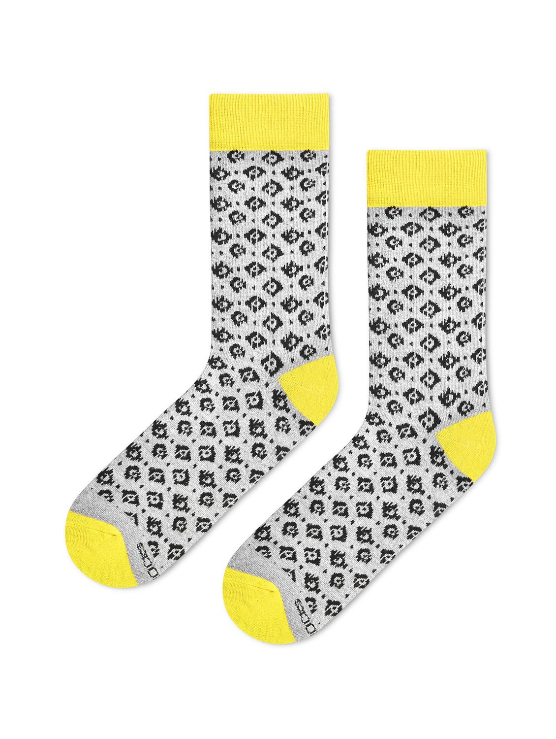 unisex multi colored above ankle length socks - 20498093 - Standard Image - 2