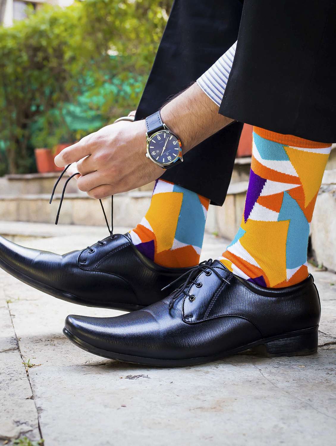 women set of 2 above ankle length socks - 20498105 -  Standard Image - 2