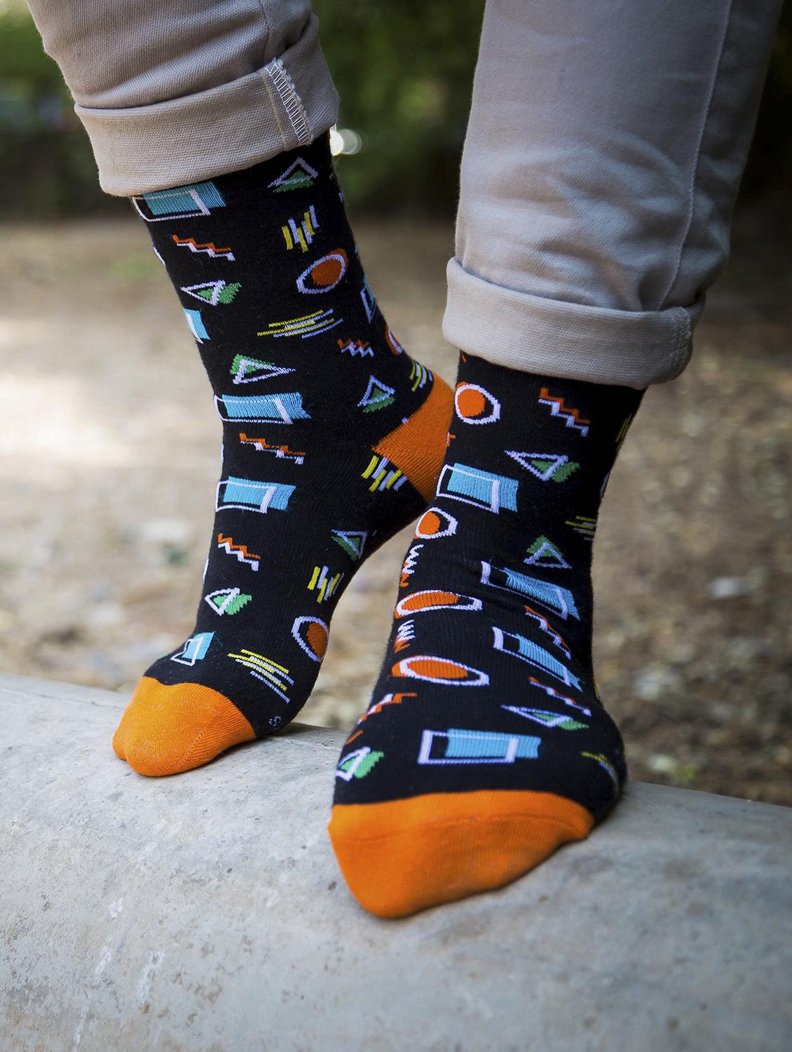 unisex multi colored above ankle length socks - 20498116 - Standard Image - 2