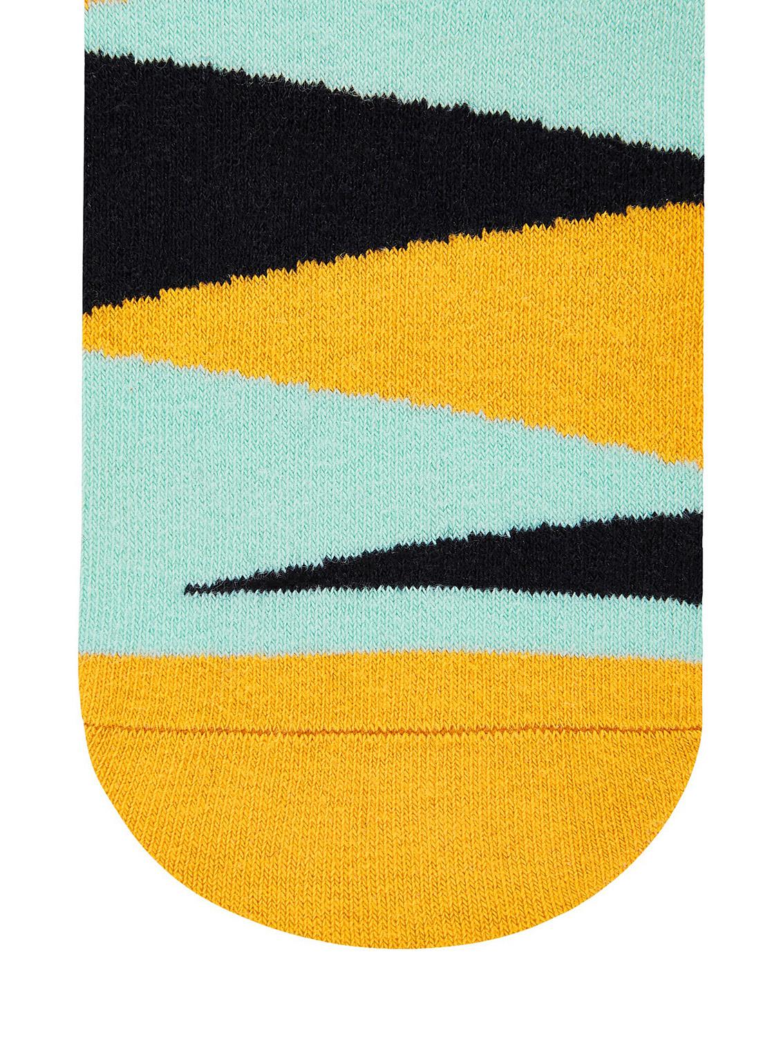 unisex multi colored above ankle length socks - 20498147 - Standard Image - 2