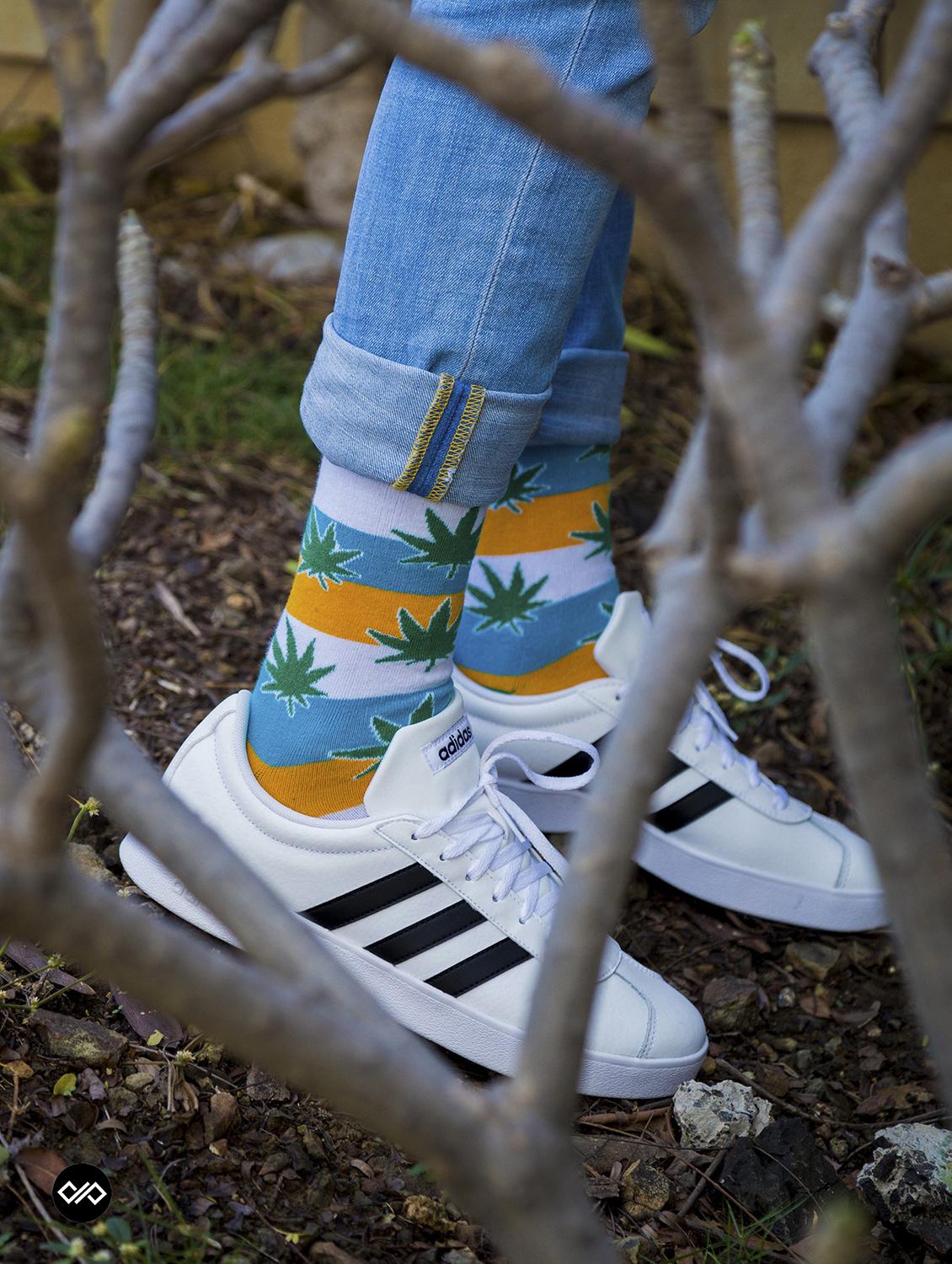 unisex multi colored above ankle length socks - 20498152 - Standard Image - 2