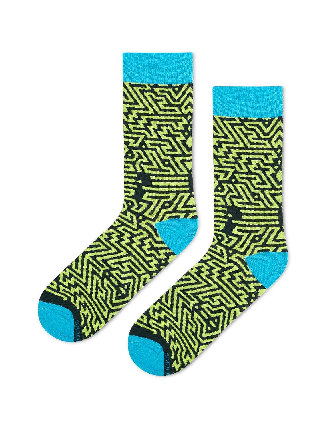 unisex multi colored above ankle length socks - 20498156 - Standard Image - 2