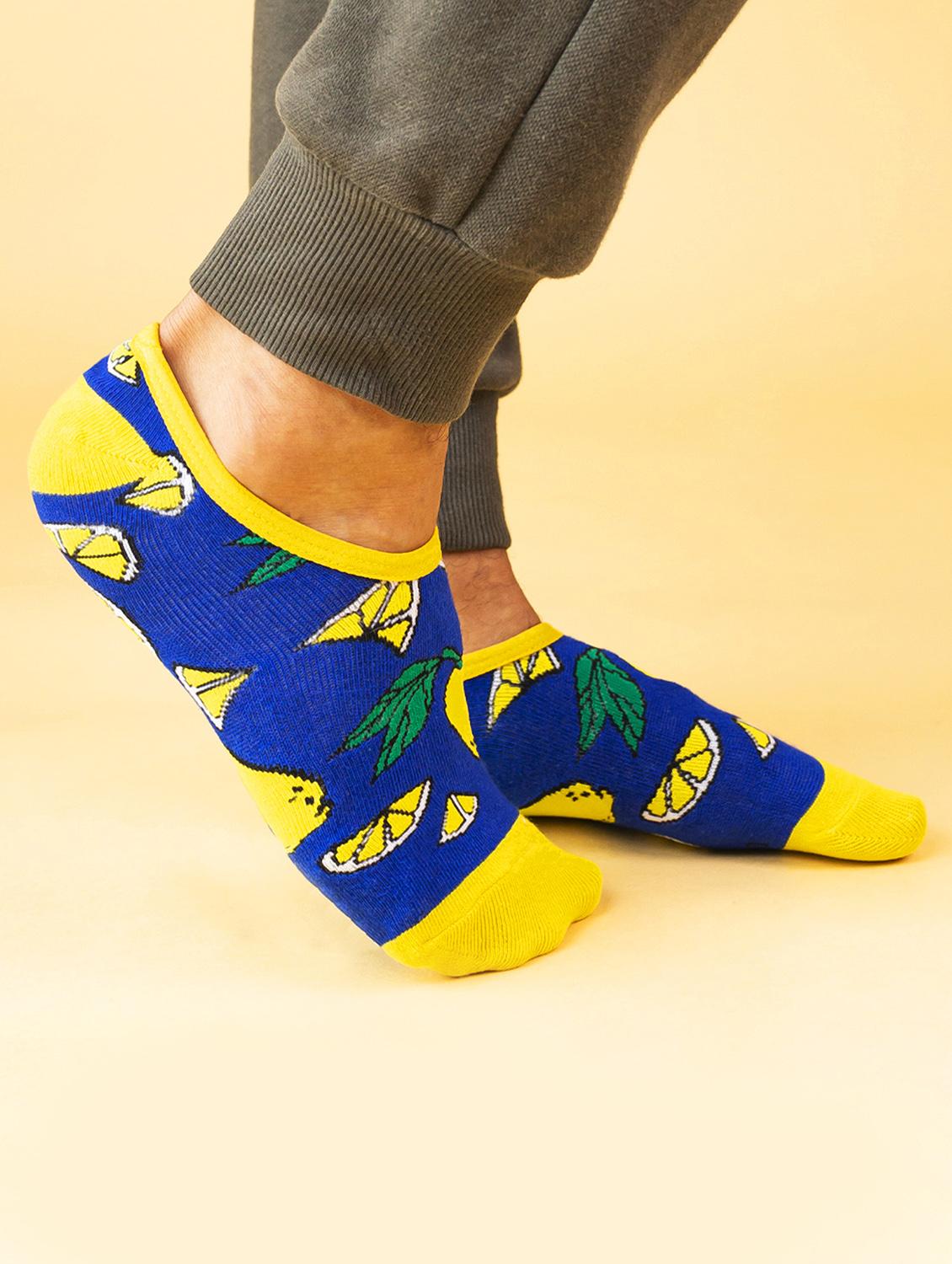 unisex printed no show socks combo - 20498181 - Standard Image - 2