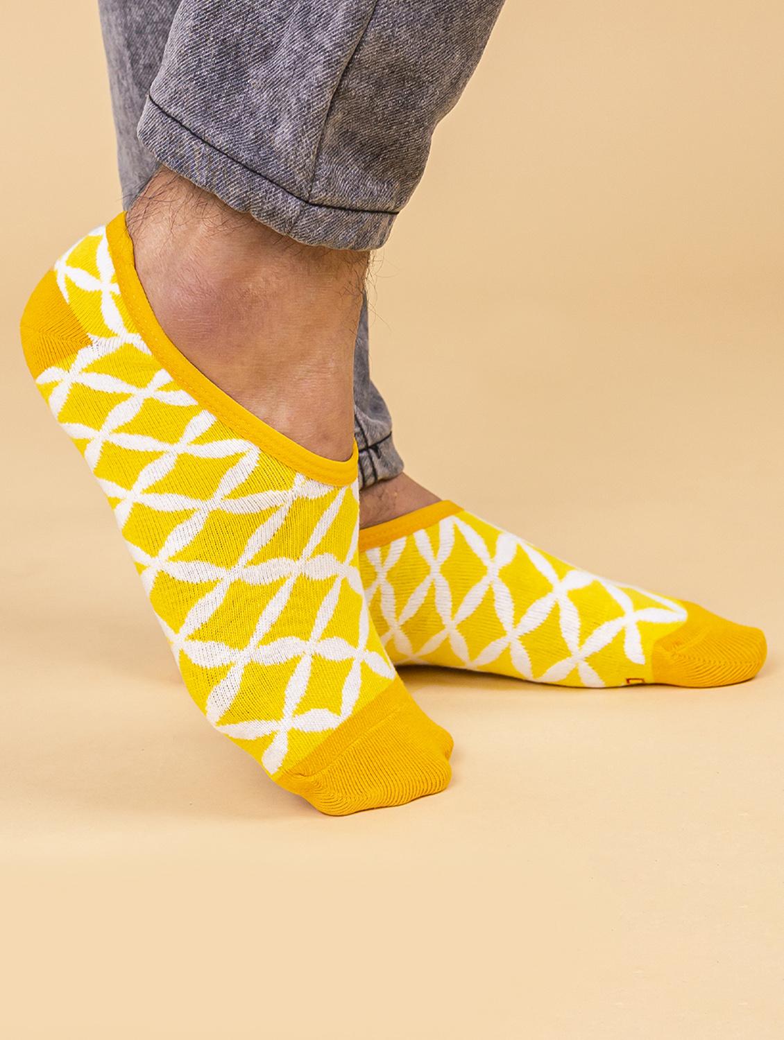 unisex printed no show socks combo - 20498188 - Standard Image - 2