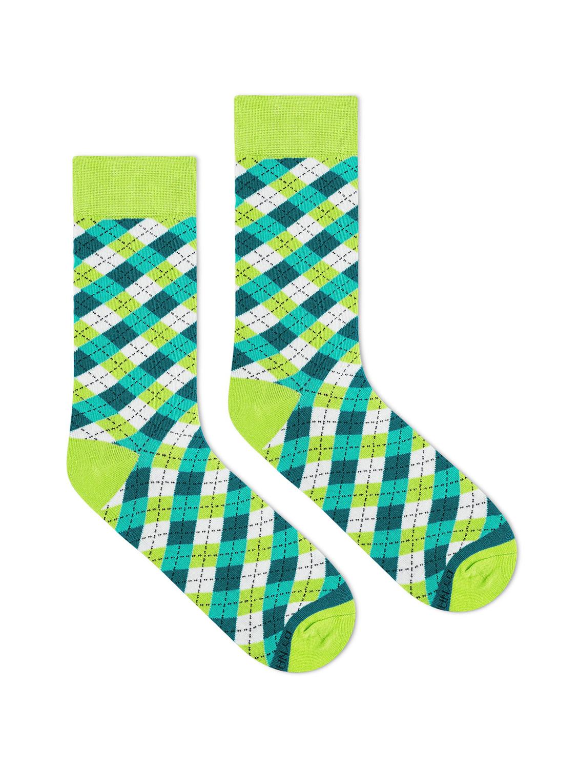 unisex multi colored above ankle length socks - 20498239 - Standard Image - 2