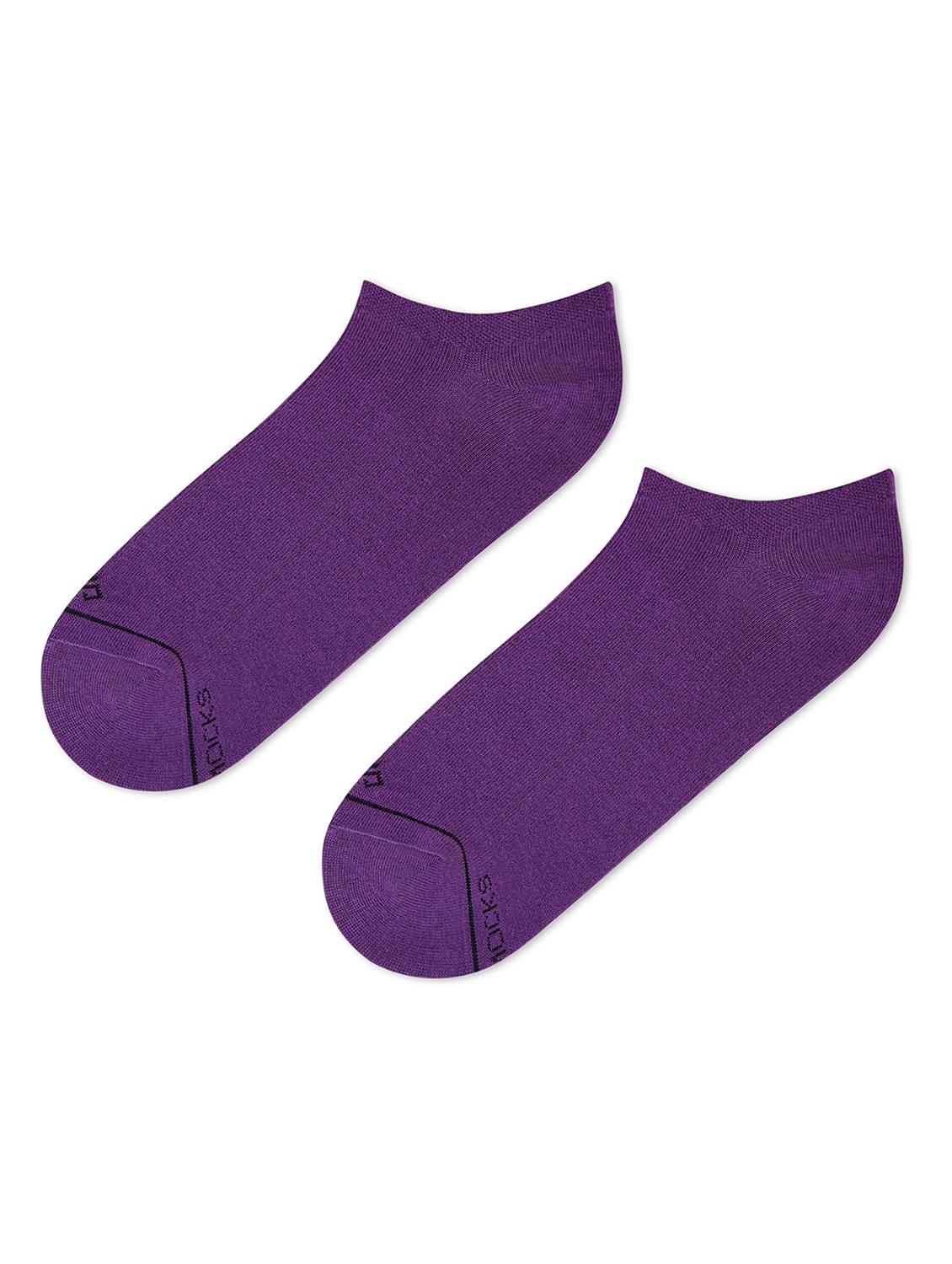 unisex solid ankle length socks - 20498289 - Standard Image - 2