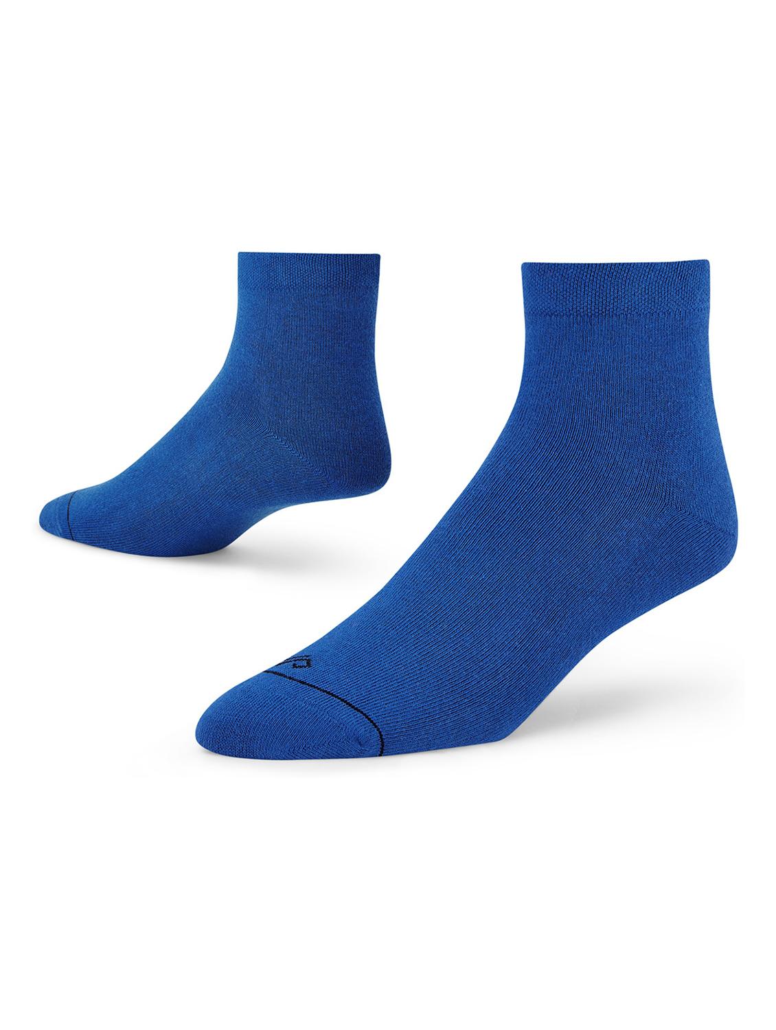 unisex solid ankle length socks combo - 20498381 - Standard Image - 2