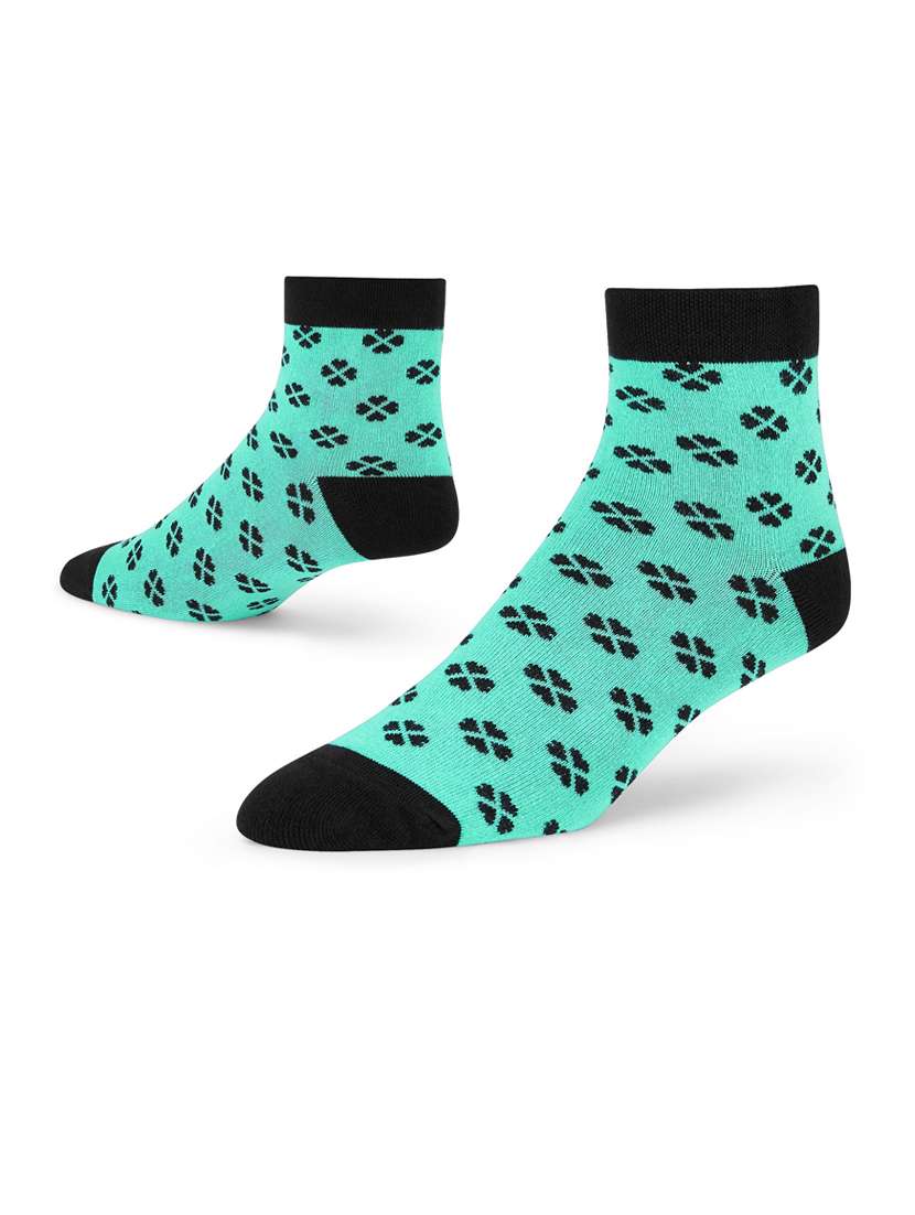 multi colored cotton ankle length socks - 20498464 -  Standard Image - 2