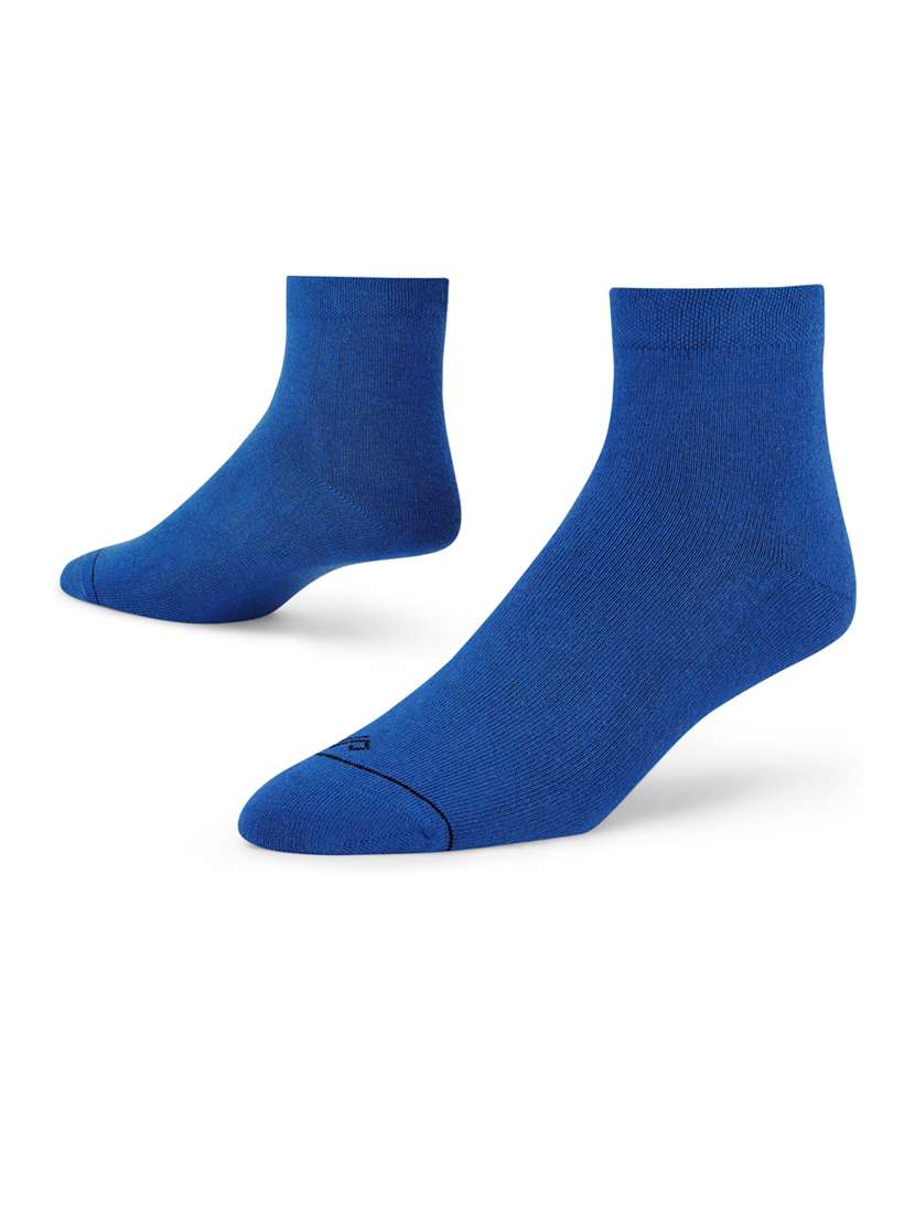 unisex solid ankle length socks combo - 20498554 -  Standard Image - 2