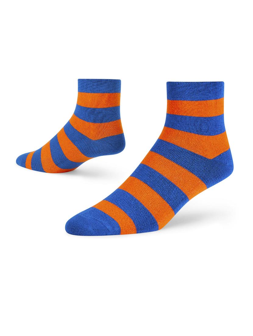 unisex striped ankle length socks - 20498579 - Standard Image - 2