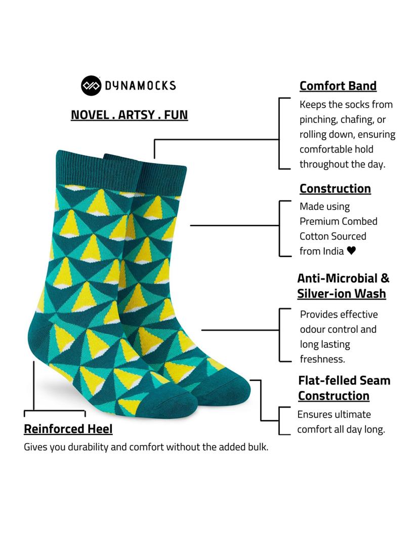 unisex multi colored above ankle length socks - 20498595 - Standard Image - 2