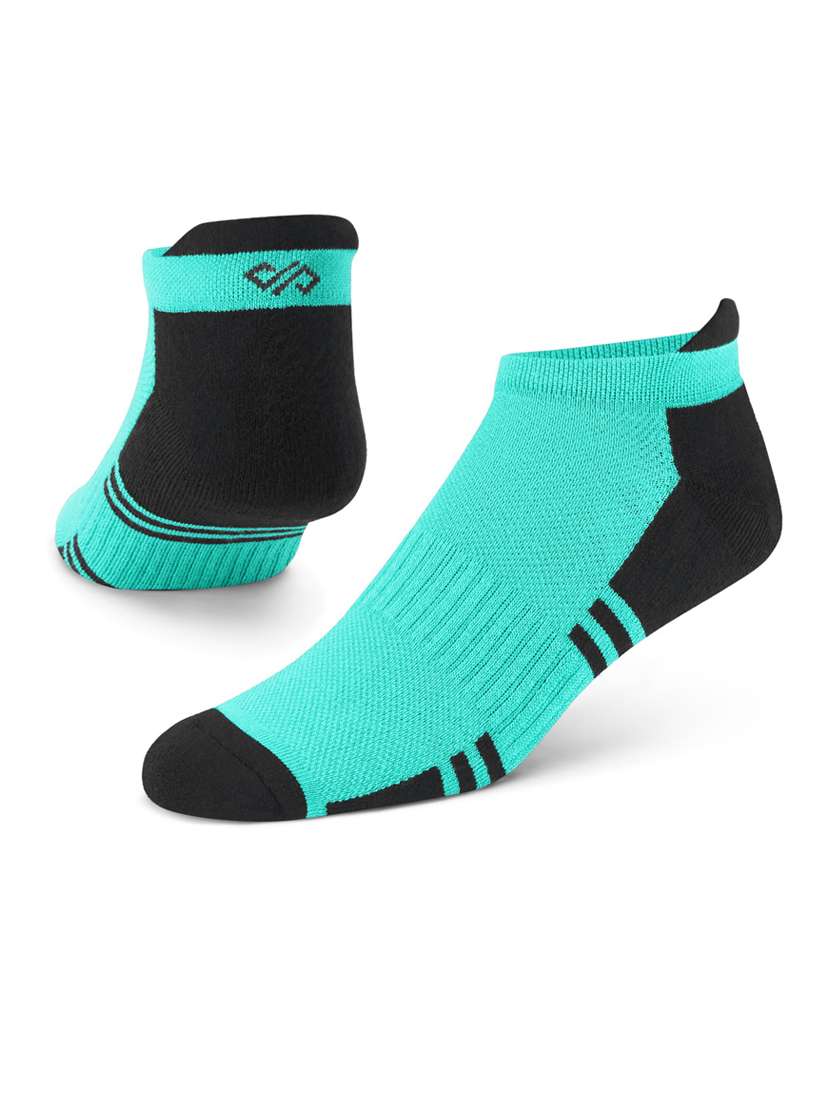 unisex color block ankle length socks - 20498673 - Standard Image - 2