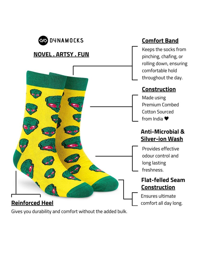 multi colored above angle length socks - 20498715 - Standard Image - 2