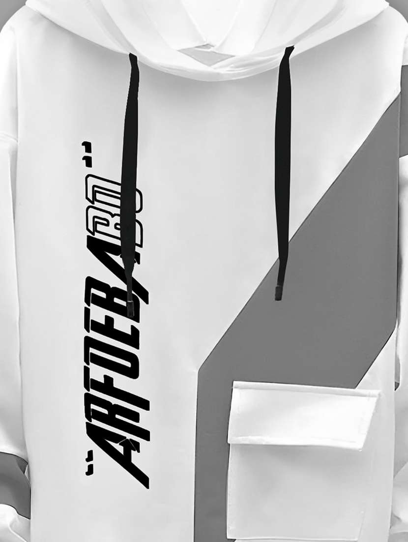 men white cotton blend regular sweatshirt - 20501041 -  Standard Image - 2