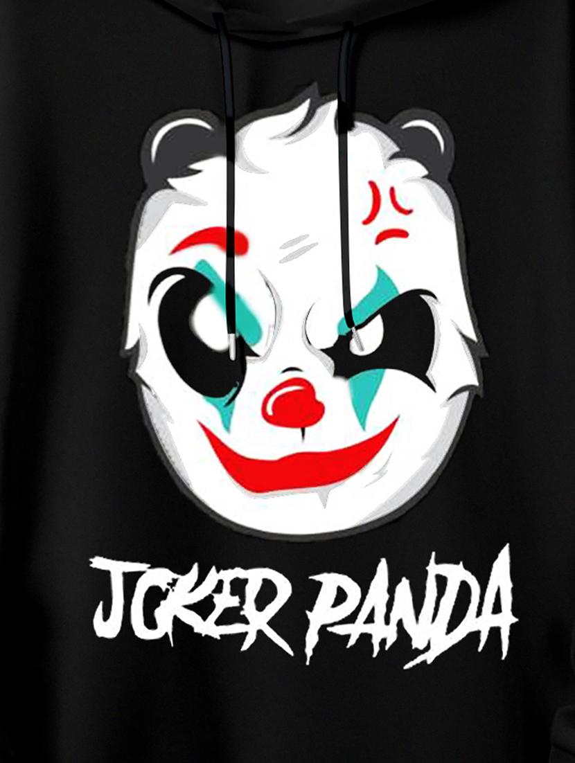 black graphic front print sweatshirt - 20501053 - Standard Image - 2