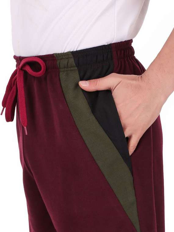 men color block cotton bermudas shorts - 20501560 -  Standard Image - 2