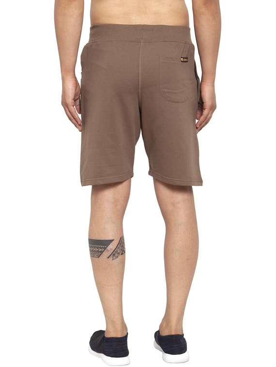 men solid cotton bermudas shorts - 20501576 -  Standard Image - 2
