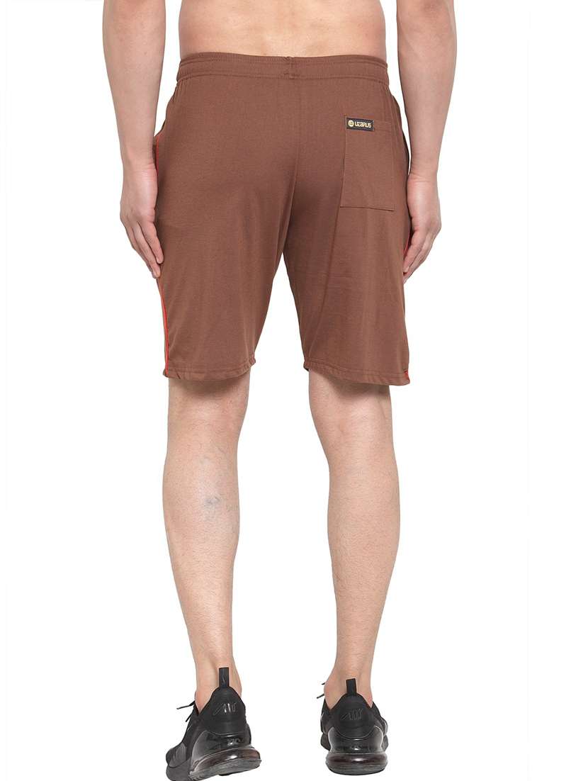 men solid cotton bermudas shorts - 20501590 -  Standard Image - 2