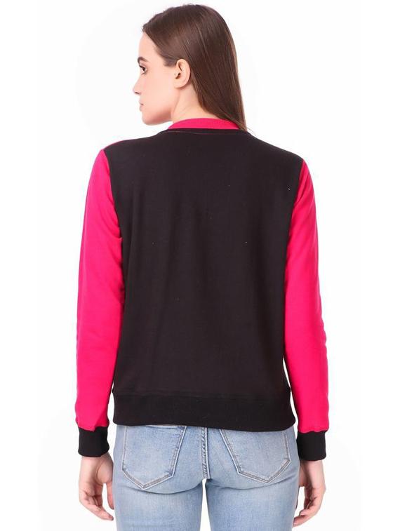 women color blocked button sweatshirt - 20501653 - Standard Image - 2