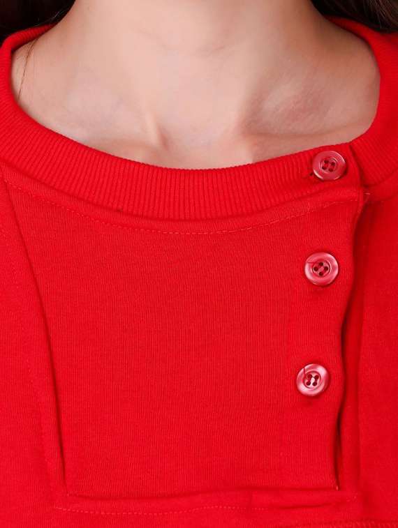 women color blocked button sweatshirt - 20501654 - Standard Image - 2