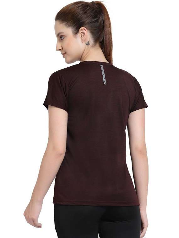 women's plain round neck t-shirt - 20501749 -  Standard Image - 2