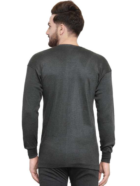 men full sleeve thermal top - 20501863 - Standard Image - 2