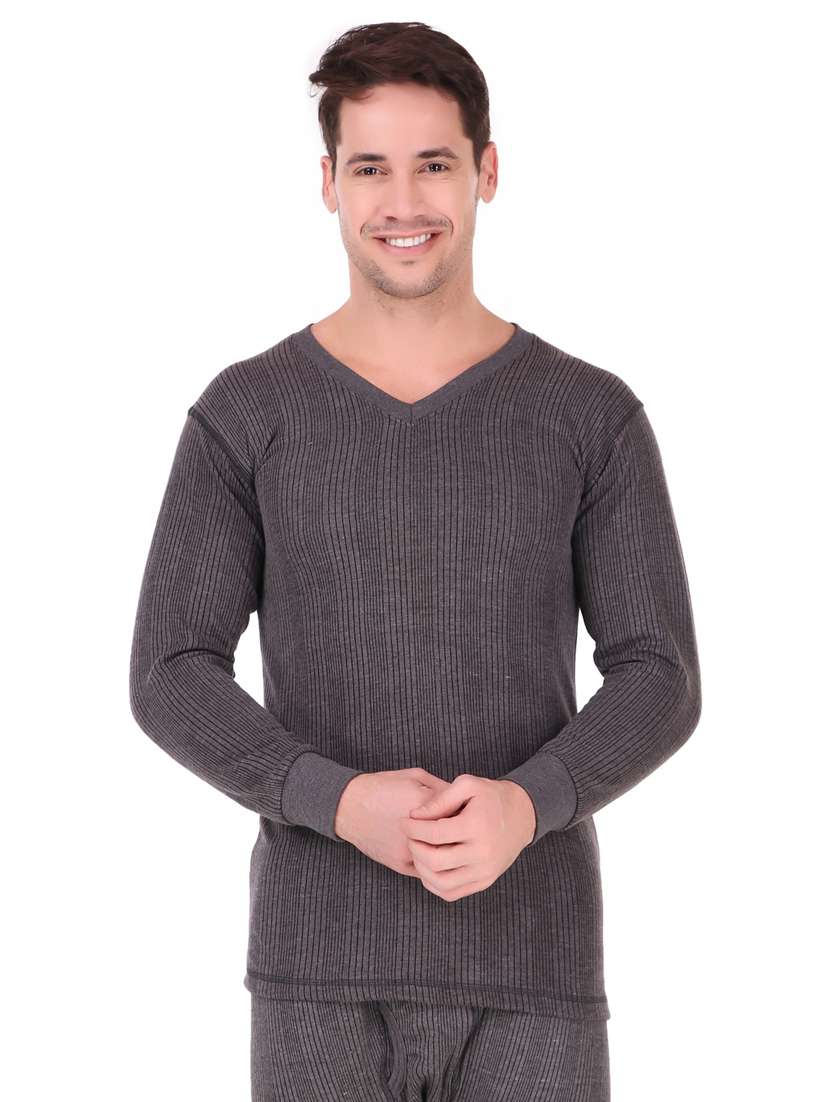 men wool thermal top bottom set - 20501870 - Standard Image - 2