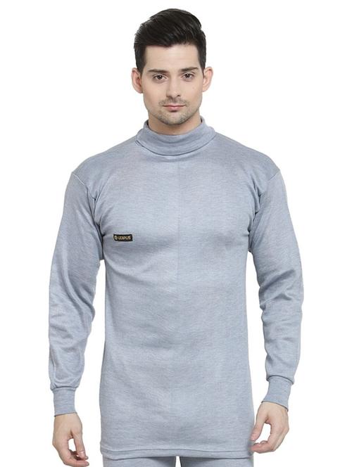 men solid thermal top - 20501871 - Standard Image - 0