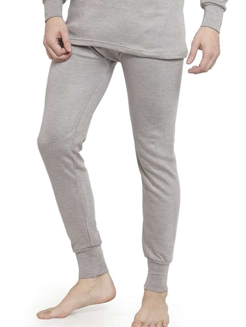 grey cotton thermal bottom - 20501886 - Standard Image - 2