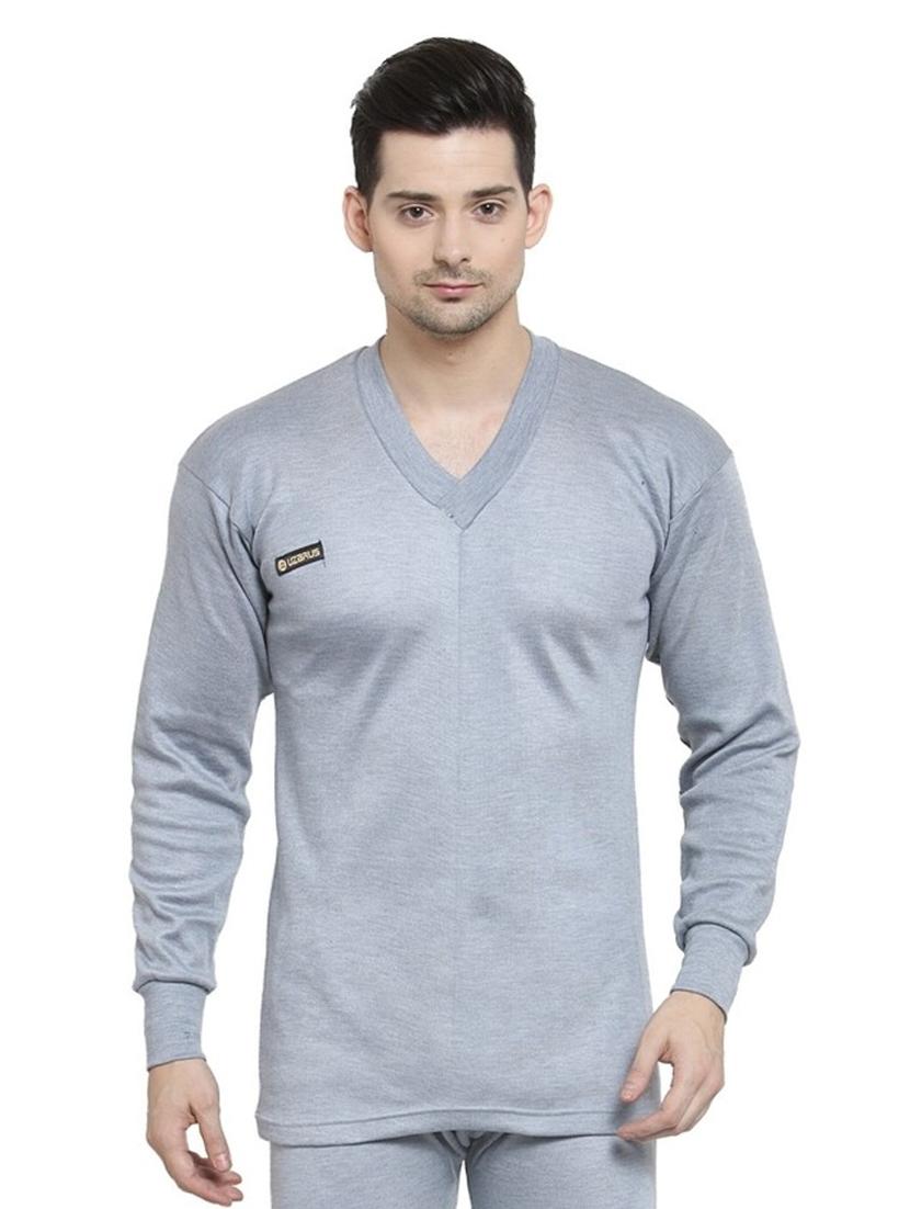 men full sleeve thermal top - 20501971 - Standard Image - 2