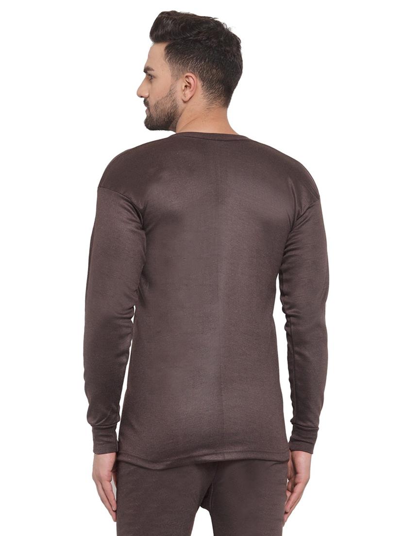men full sleeve thermal top - 20501975 - Standard Image - 2