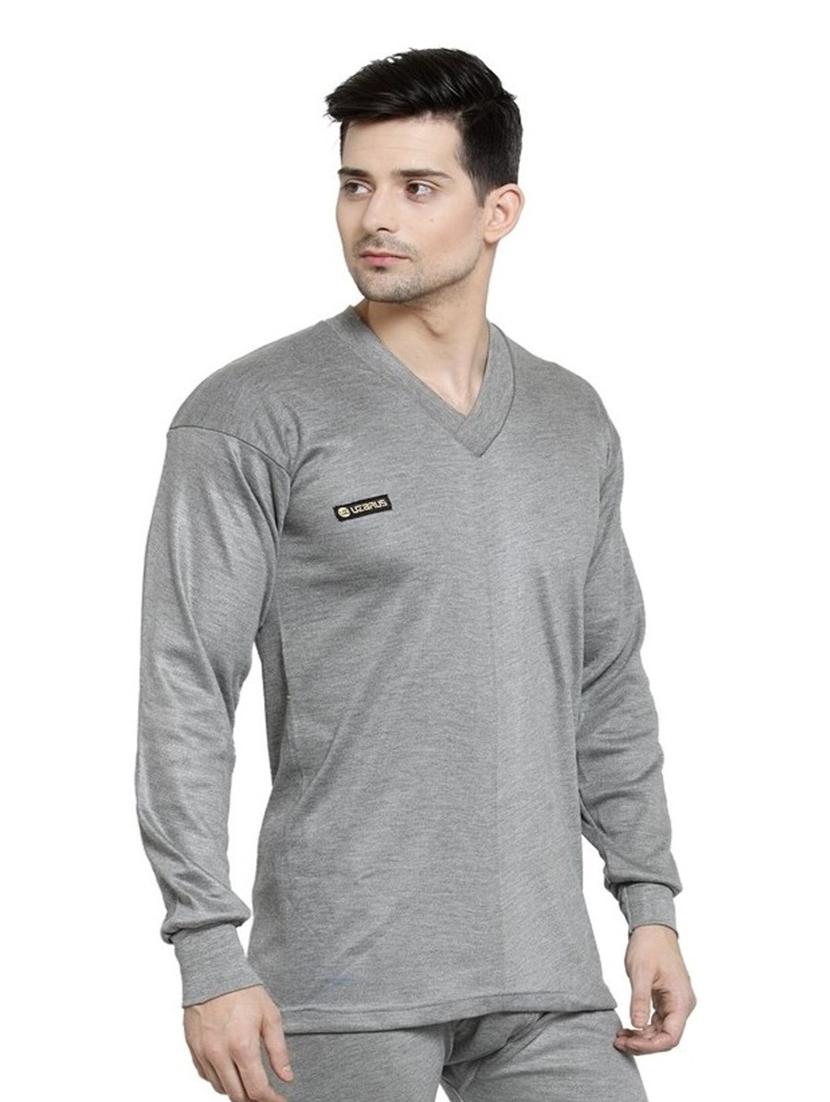 men full sleeve thermal top - 20501977 - Standard Image - 2