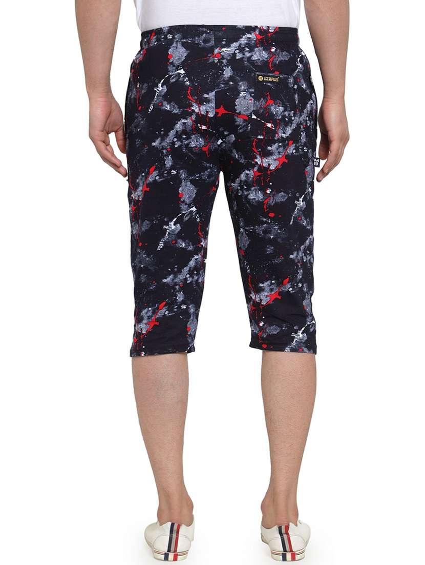 men mid rise cotton three- fourth - 20502105 -  Standard Image - 2