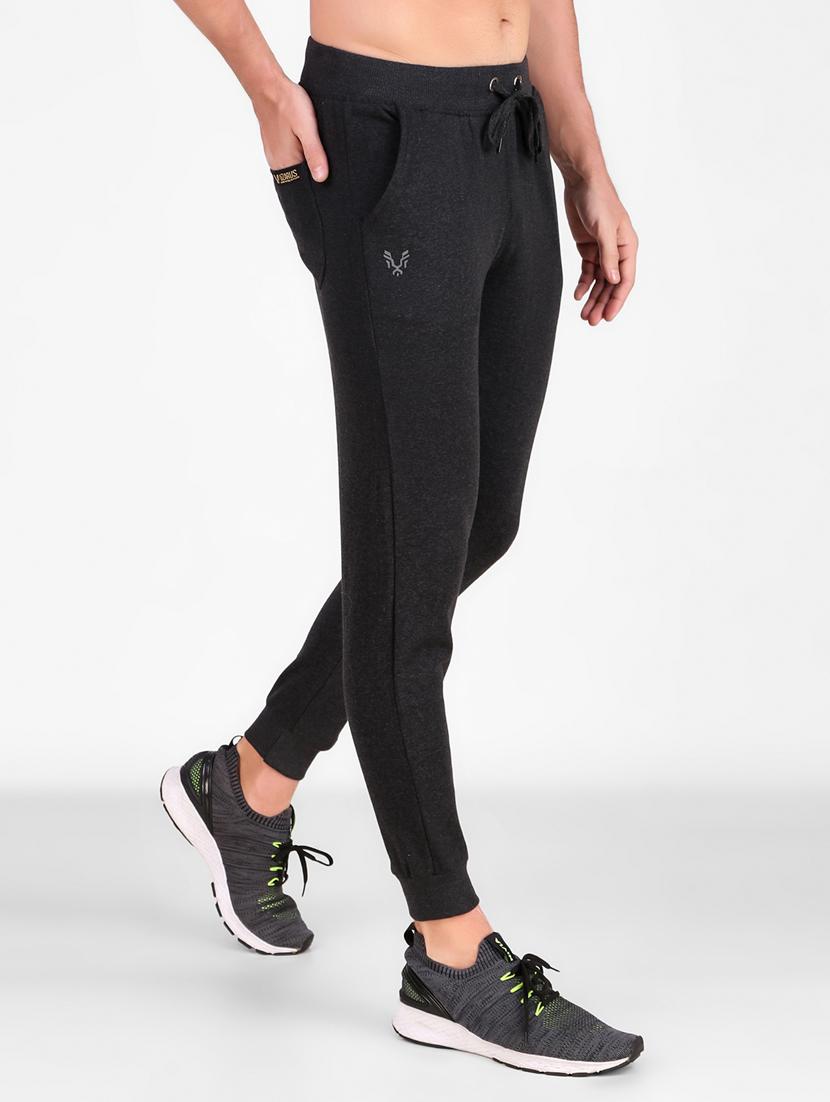 men black cotton blend joggers - 20502172 - Zoom Image - 0