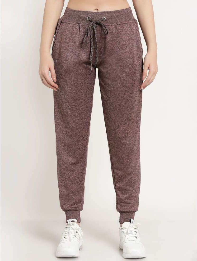 women solid jogger