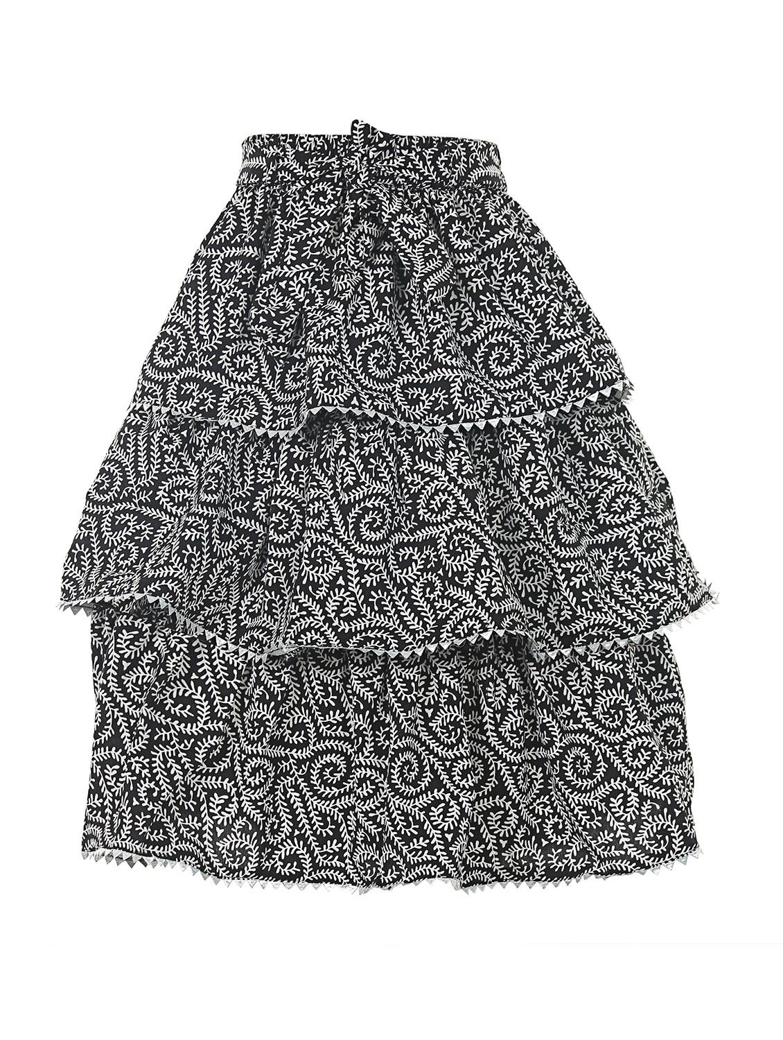 girls pack of 2 layered skirt - 20503994 - Standard Image - 2
