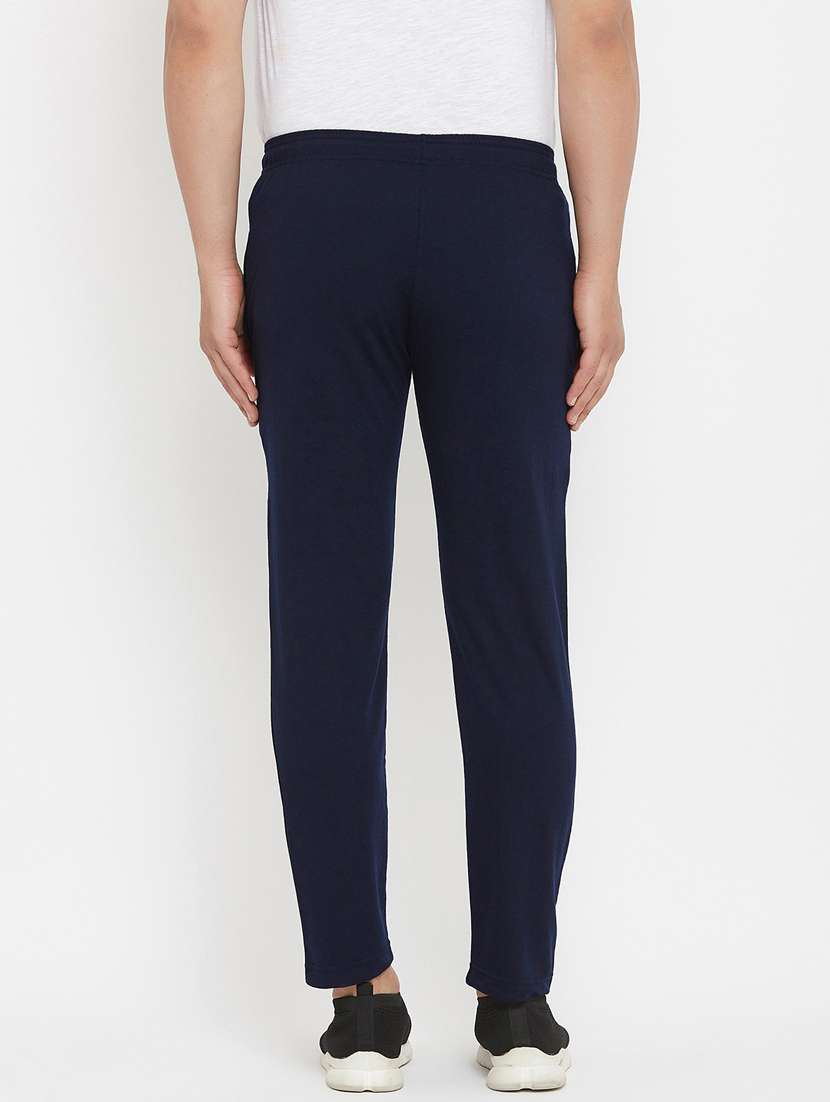 men solid cotton track pant - 20506424 -  Standard Image - 2