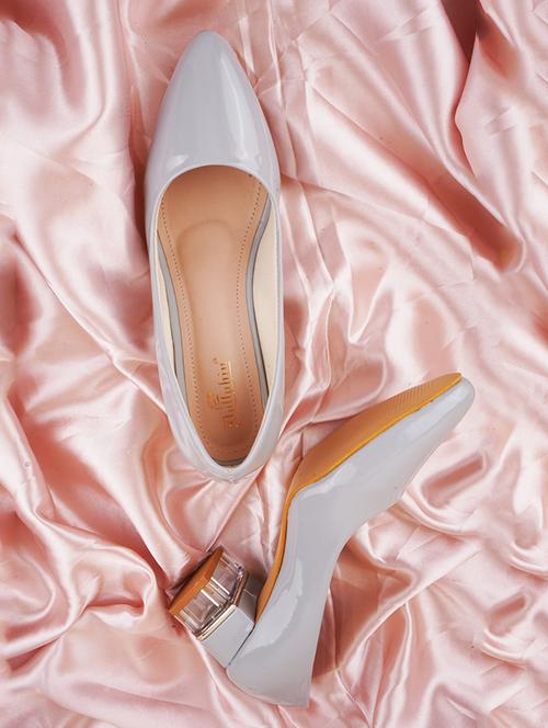 women sliver slip on pump - 20508404 -  Standard Image - 0