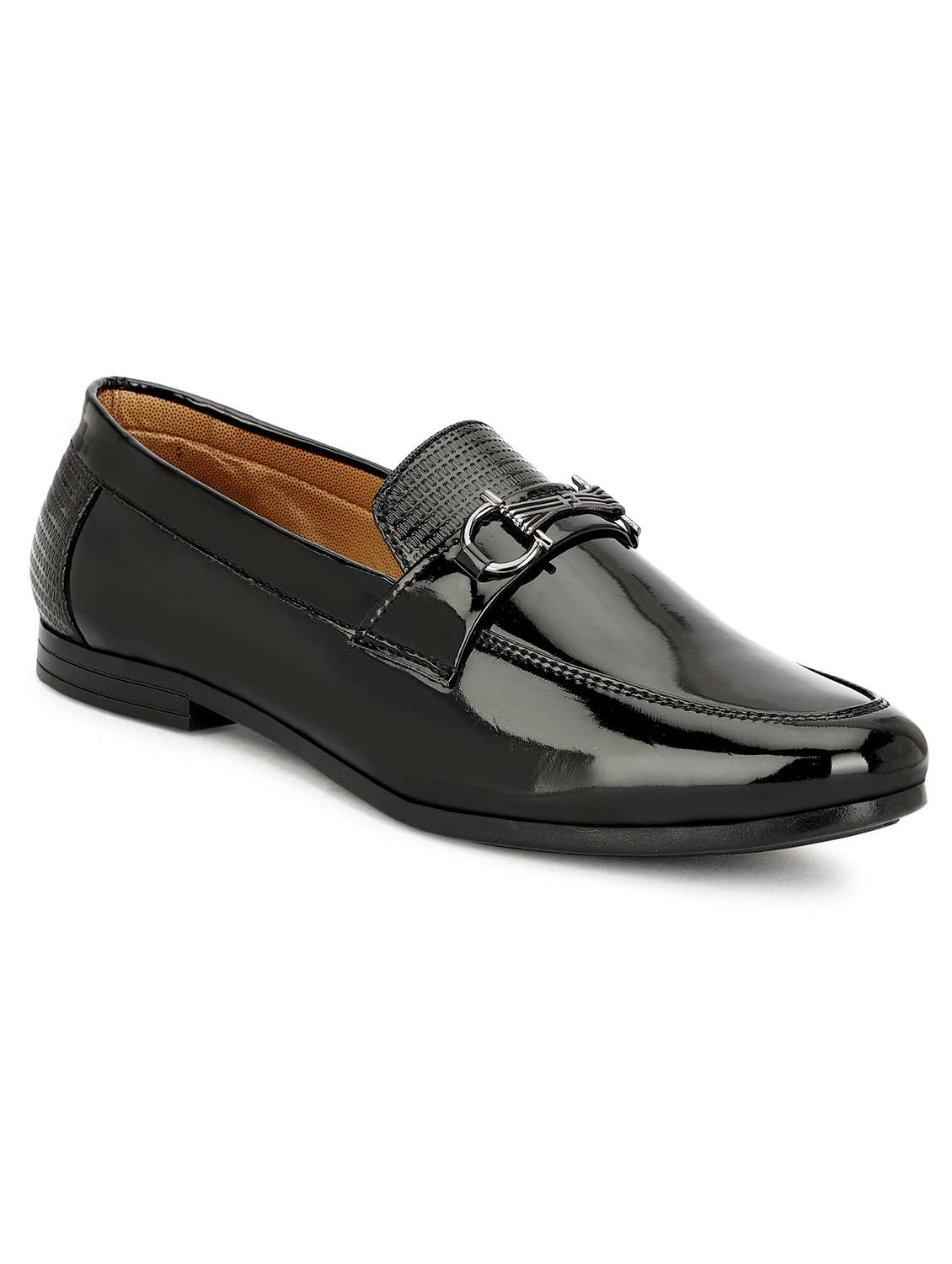 men slip on horsebit loafers