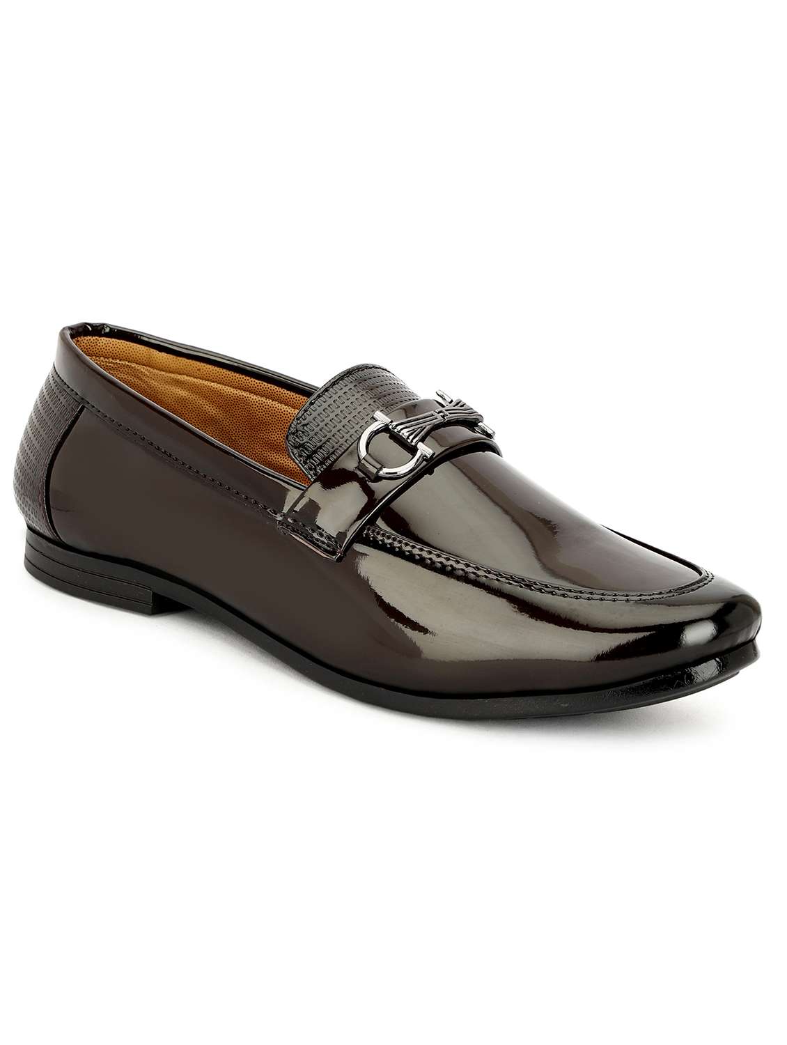 men slip on horsebit loafers